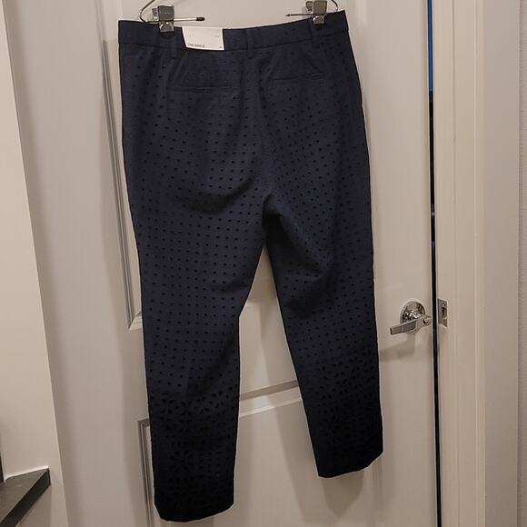 Ann Taylor The Petite Ankle Pant In Eyelet - Picture 2 of 7